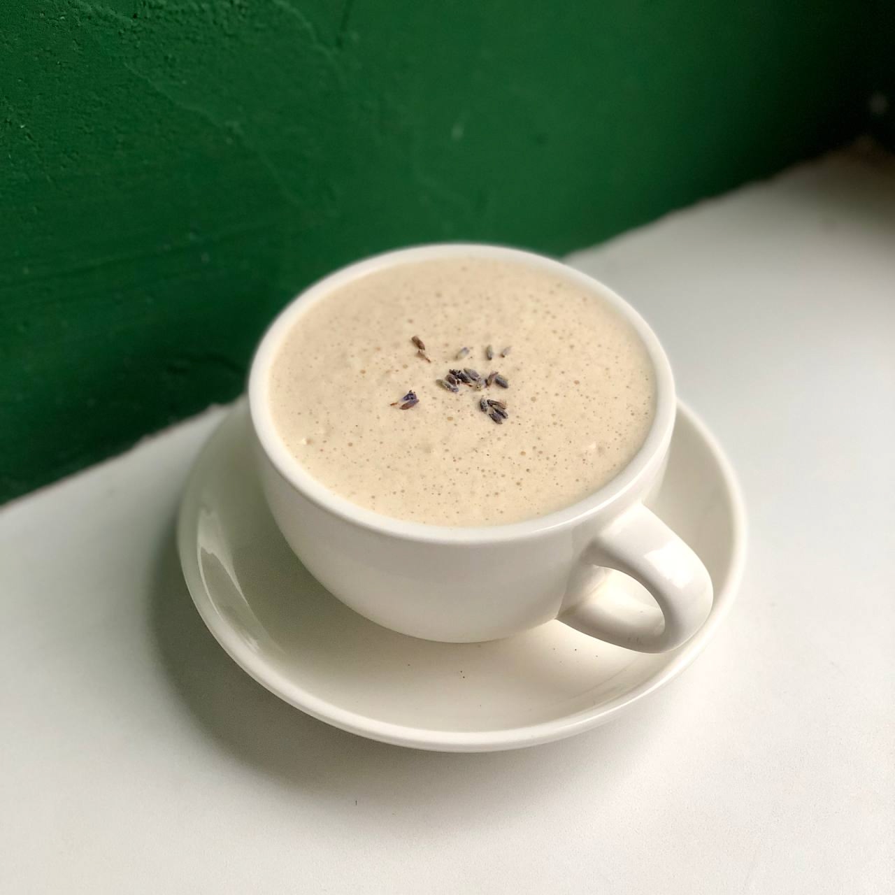 Раф лавандовый с розовой матчей